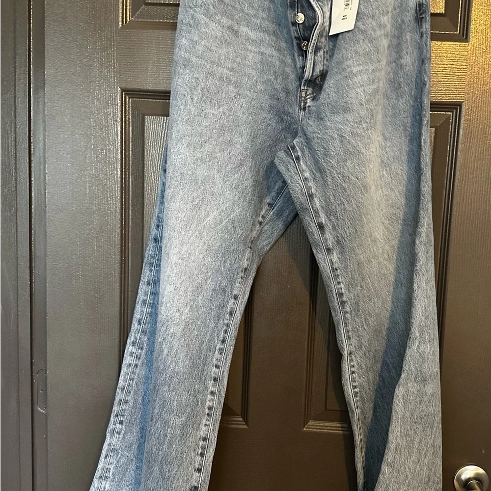 Frame Denim Mid Rise Relaxed Flare - Picture 3 of 5